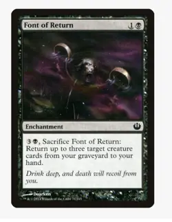 Font of Return | MTG JOU | EDH Commander Graveyard Recursion | LP - Image 1
