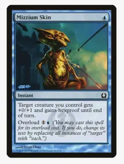 Mizzium Skin | MTG RTR | EDH Commander Protection Hexproof Izzet | LP - Image 1