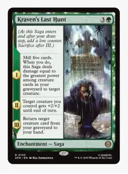 Kraven's Last Hunt Saga | MTG Marvel Spider-Man | Kraven the Hunter EDH | NEW NM - Image 1