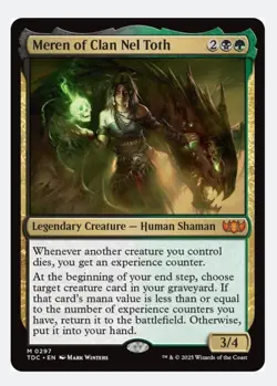 Meren of Clan Nel Toth | MTG TDC | EDH Commander Reanimator | Mythic | NEW NM - Image 1