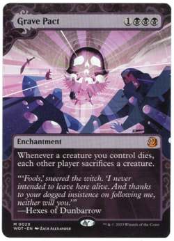 Grave Pact (Non-foil) Wilds of Eldraine: Enchanting Tales 0029 Mythic MTG - Image 1