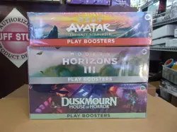 MTG MODERN 3 PLAY + AVATAR PLAY + DUSKMOURN PLAY BOOSTER BOXES - Image 1