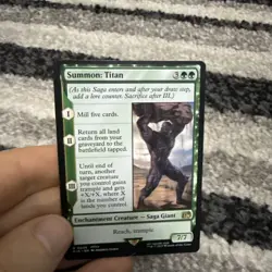 Magic The Gathering Summon Titan R0204 - Image 1