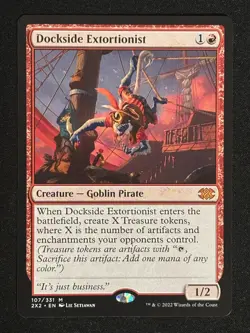 1x MTG Dockside Extortionist - Double Masters 2022 (2X2) #107 - Magic - Image 1
