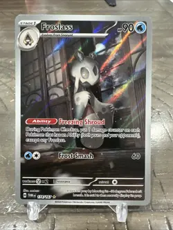 Pokemon TCG Froslass 174/167 Twilight Masquerade Illustration Rare Card NM Mint - Image 1