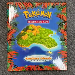 Vintage Pokemon Southern Islands Complete Set with Binder, Excellent Condition - Image 1