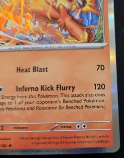 Blaziken 042/182 Holo Rare Scarlet & Violet: Destined Rivals Pokemon TCG - Image 5