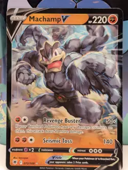 Machamp V Ultra Rare SWSH10 - 072/189 - Astral Radiance - Pokemon TCG HOLO - NM - Image 1