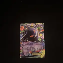 Pokemon Gengar EX 34/119 XY - Phantom Forces Holo Ultra Rare Basic - Image 2
