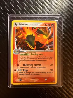 2006 Pokemon Typhlosion Holo Black Star Promo #034 NM - Image 1