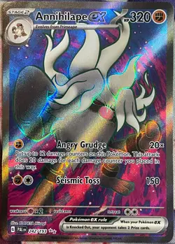 Annihilape ex Full Art Ultra Rare - 242/193 - Paldea Evolved Pokemon 2023 - Image 1