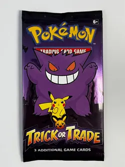 Pokemon Halloween Trick or Trade BOOster pack sealed - Image 1