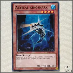 Abyssal Kingshark - BP01-EN155 - Common 1st Edition Yugioh - Image 1