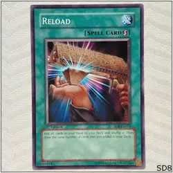 Reload - SD8-EN023 - Common 1st Edition Yugioh - Image 1