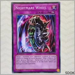 Nightmare Wheel - SDOK-EN038 - Common 1st Edition Yugioh - Image 1
