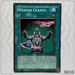 Weapon Change - SD10-EN028 - Common 1st Edition Yugioh - Image 1