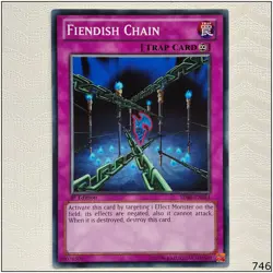Fiendish Chain - SDBE-EN034 - Common 1st Edition Yugioh - Image 1