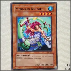 Mermaid Knight - AST-025 - Common Unlimited Yugioh - Image 1