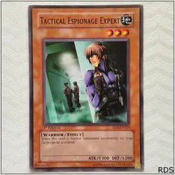 Tactical Espionage Expert - RDS-EN023 - Common 1st Edition Yugioh - Image 1
