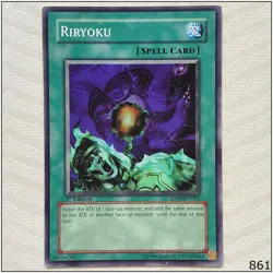 Riryoku - SD09-EN021 - Common 1st Edition Yugioh - Image 1