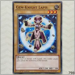 Gem-Knight Lapis - SECE-EN012 - Common 1st Edition Yugioh - Image 1