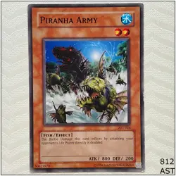 Piranha Army - AST-026 - Common Unlimited Yugioh - Image 1