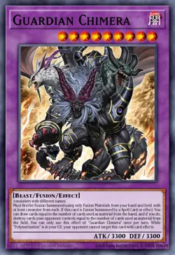 Guardian Chimera Yu-Gi-Oh! RA02-EN023 Secret Rare - Image 1