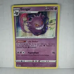 Gengar LP 085/202 Swsh01 Sword & Shield Holo Rare Pokemon TCG Card Fast Shipping - Image 1