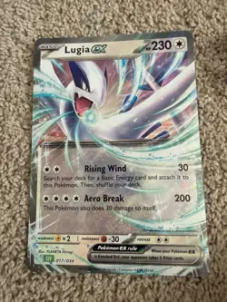 Lugia ex 017/034 Jumbo Cards Holo - Image 1