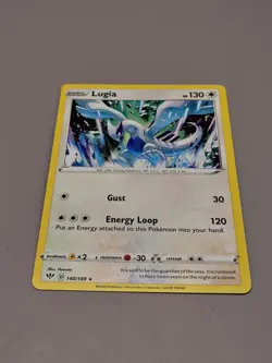 Lugia Rare SWSH03: Darkness Ablaze 140/189 Colorless Normal Pokemon Card TCG nm - Image 1