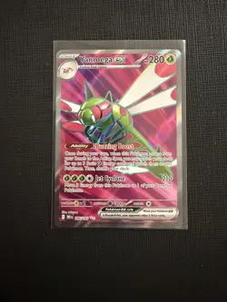 Pokemon TCG Yanmega EX Holo Card Destined Rivals Ultra Rare 206/182 - Image 1