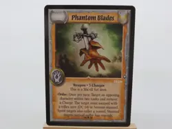WARLORD Saga of the Storm CCG Weapon Item Card PHANTOM BLADES 69/78 - Image 1