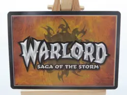 WARLORD Saga of the Storm CCG Trap Action Card SPIDERSILK TRAP 50/78 - Image 2