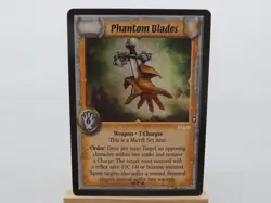 WARLORD Saga of the Storm CCG Weapon Item Card PHANTOM BLADES 69/78 #1067 - Image 1