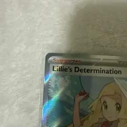 Pokemon Lillie's Determination 169/132 Secret Rare Mega Evolution Card - Image 5
