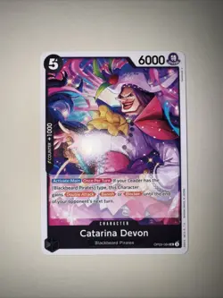 Catarina Devon OP09-084 Emperors in the New World One Piece Near Mint Card. - Image 1