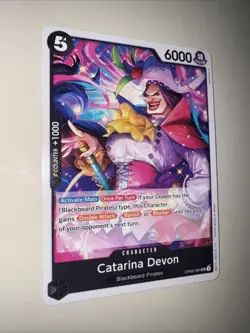 Catarina Devon OP09-084 Emperors in the New World One Piece Near Mint Card. - Image 2
