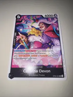 Catarina Devon OP09-084 Emperors in the New World One Piece Near Mint Card. - Image 4