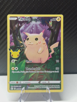 Pokemon Pikachu Holo Card Celebrations 005/025 25th Anniversary Edition NM/M (4) - Image 1