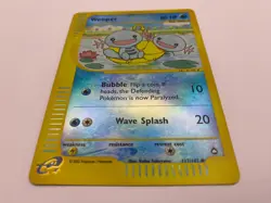 Pokemon Card - Reverse-Holo Wooper 117/147 Aquapolis *MP* e-Card Common - Image 2