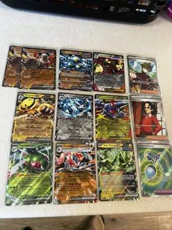 Pokemon TCG Full Art Trainer and EX 13 Card Lot - NM - Image 1