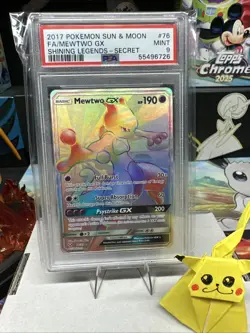 Mewtwo GX 76/73 Shining Legends HP Secret Rare Card - Image 2