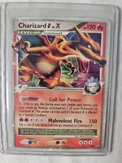 Charizard G LV.X DP45 Black Star Promo 2009 Holo Rare Pokemon Card TCG HP - Image 1