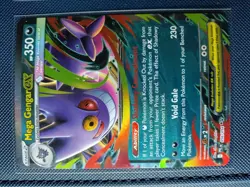 3x Mega Gengar ex 056/094 Holo Double Rare Pokemon Card Phantasmal Flames NM - Image 2