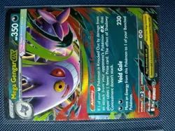 3x Mega Gengar ex 056/094 Holo Double Rare Pokemon Card Phantasmal Flames NM - Image 3