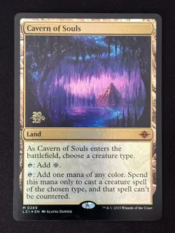 1x MTG Cavern of Souls (Foil) - Prerelease Cards (PRE) (LCI) #269 - Magic - Image 1