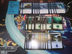 Mtg Complete 60-Card Decks - Zendikar Rising Blue Green Kicker - Image 3