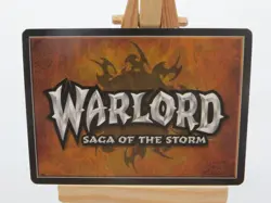 WARLORD Saga of the Storm CCG Character Card CAPTAIN KARKOS TZIN 040/158 - Image 2