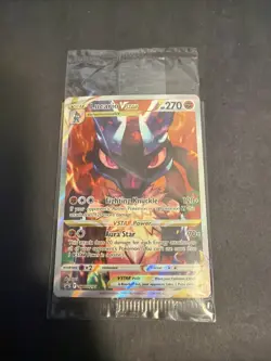 Pokemon TCG Sword & Shield SWSH291 Lucario VSTAR SEALED Promo Card - Image 1