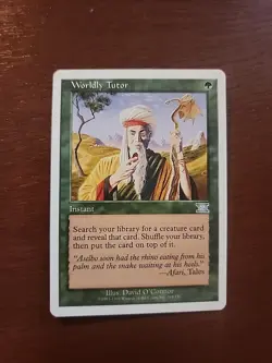 MTG Wordly Tutor Sixth Edition - Image 1